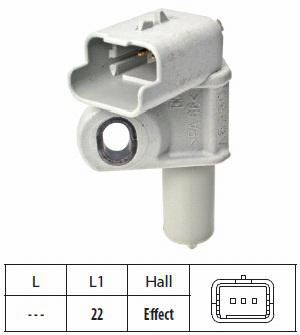 Kamakselposisjonsensor