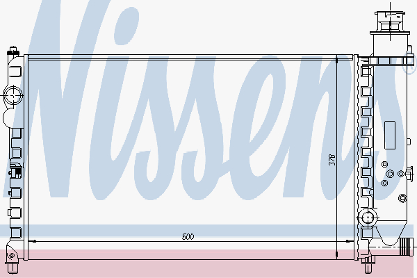 Radiator Citroen Bx 16 Trs+Ac