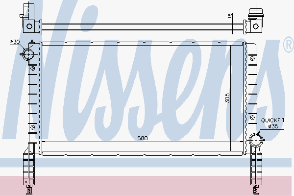 Radiator Fiat Doblo 1.2 Ac 01-