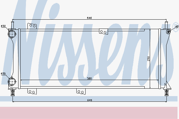 Radiator Fiat Panda 1100 Ie Fi