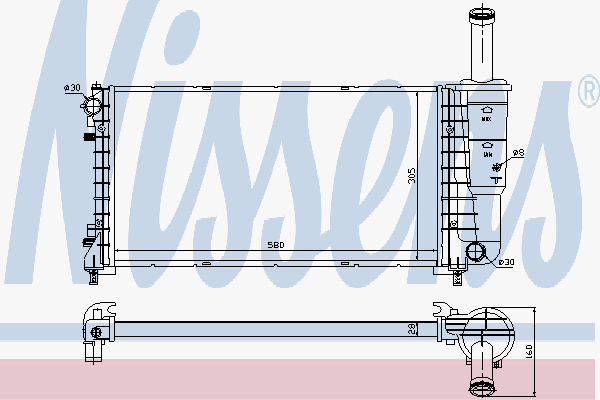 Radiator Fiat Punto Ii 1,4-16V