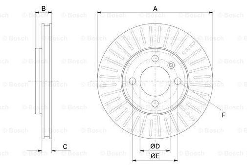 PROMEISTER BREMSESKIVE