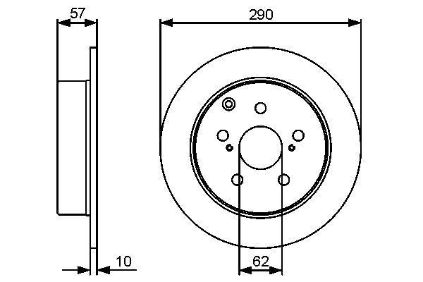 PROMEISTER BREMSESKIVE
