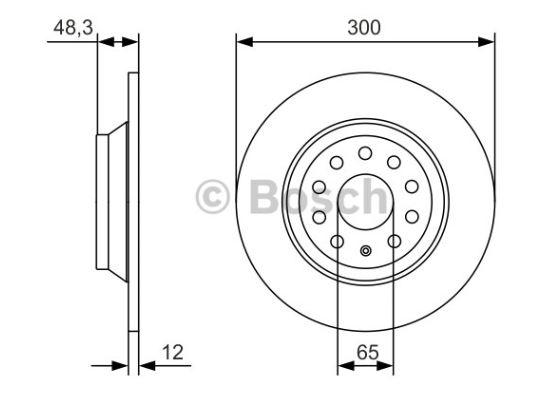 PROMEISTER BREMSESKIVE