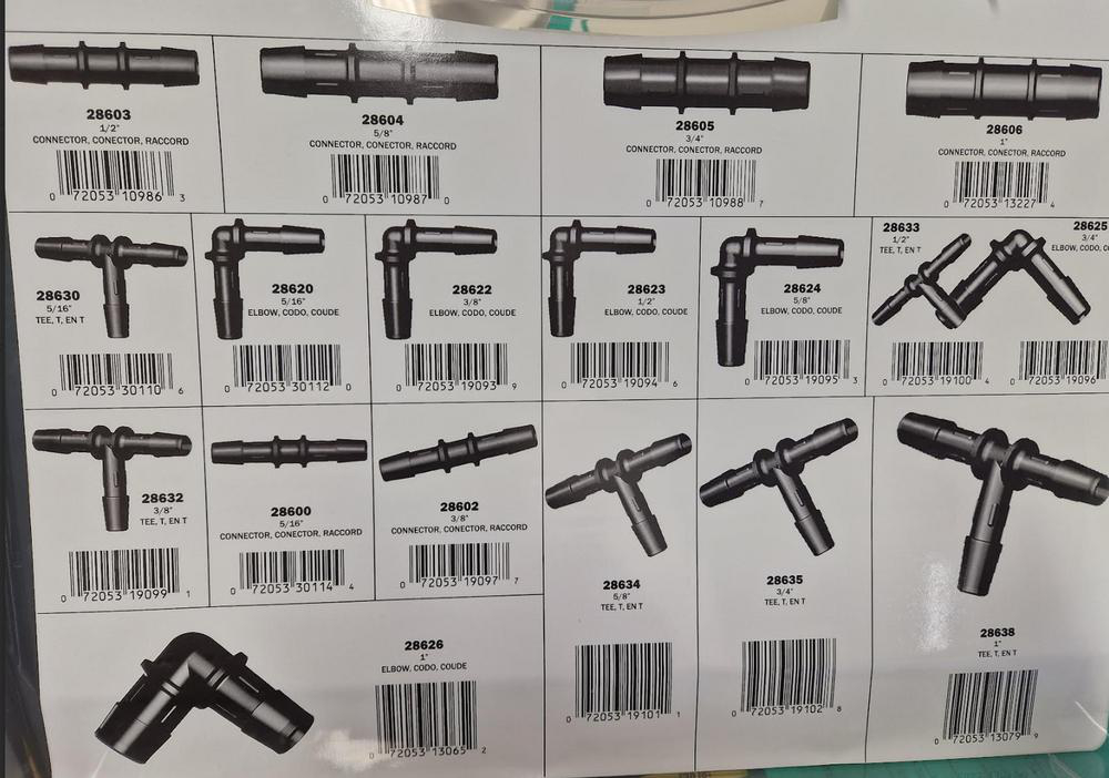 OVERGANGSETT 5/16"-1" 91175