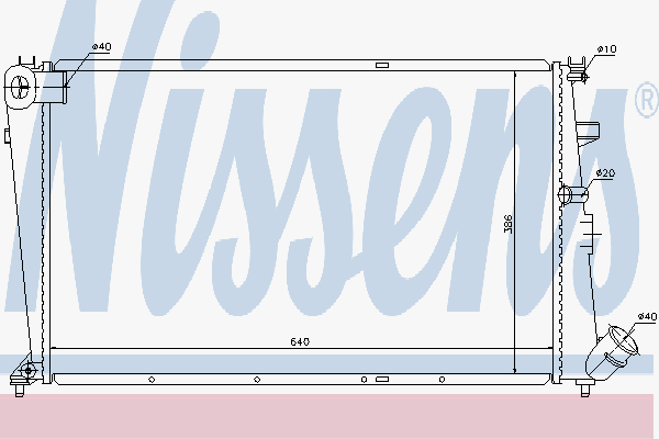 Radiator Citroen Xm 2,0 Aut.