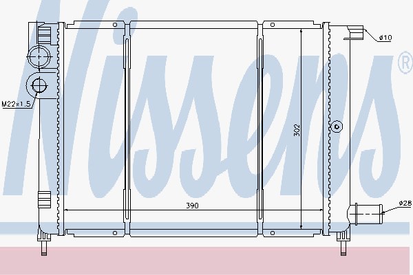 Radiator Citroen Ax Ii 1,5D