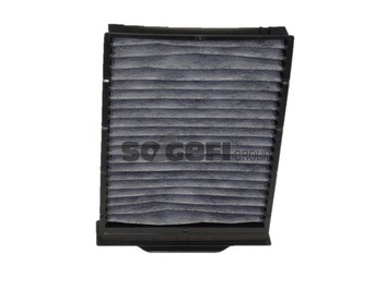 Kupéfilter aktivt kull