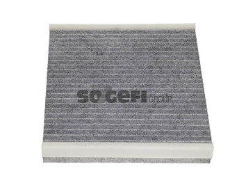 Kupéfilter aktivt kull