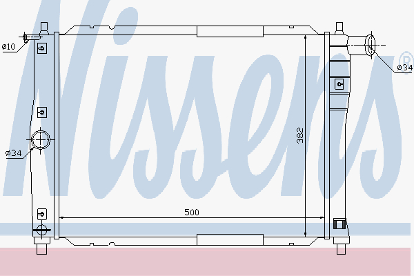 Radiator Daewoo Lanos 1.3-1.5