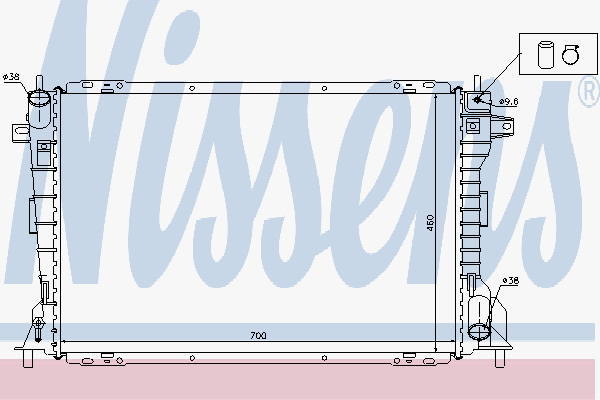 Radiator Ford Crown Victoria 9