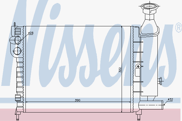 Radiator Citroen Ax Ii 10 Ten