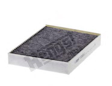 Kupéfilter aktivt kull