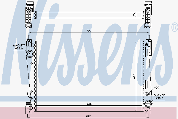 Radiator Fiat Grande Punto 1.9