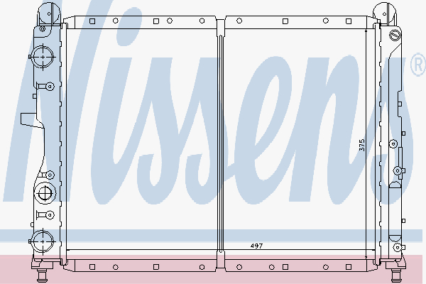 Radiator Fiat Tipo 1500 88-