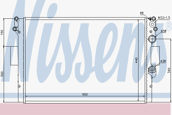 Radiator Iveco Daily 35S-50C A