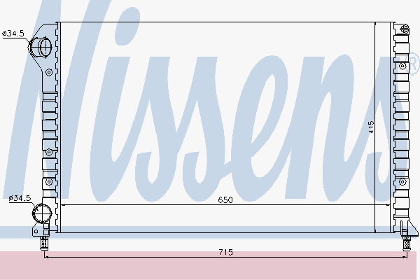 Radiator Fiat Doblo 1.9 D Ac 0