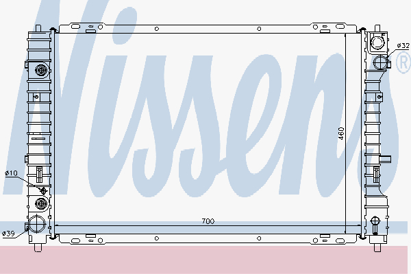 Radiator Ford Maverick 3,0 Aut