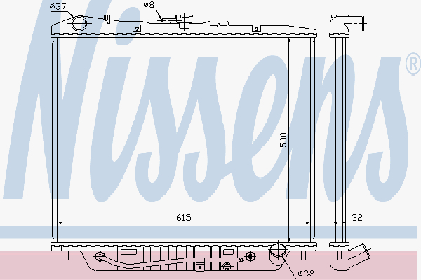 Radiator Isuzu Trooper 3,2 92-