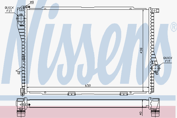 Radiator Bmw 7-Serie E38 735I