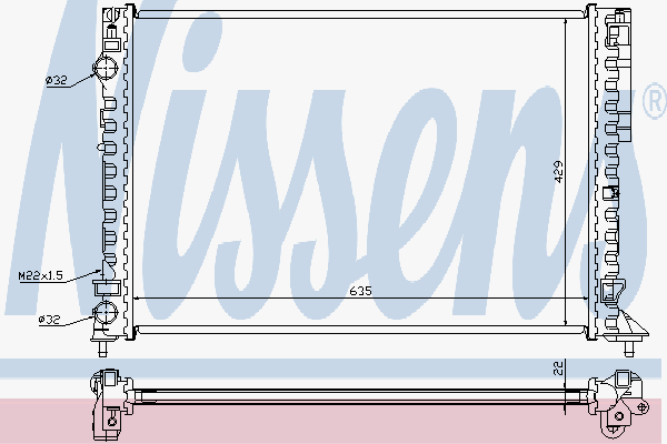 Radiator Renault Laguna 2.2 Dt