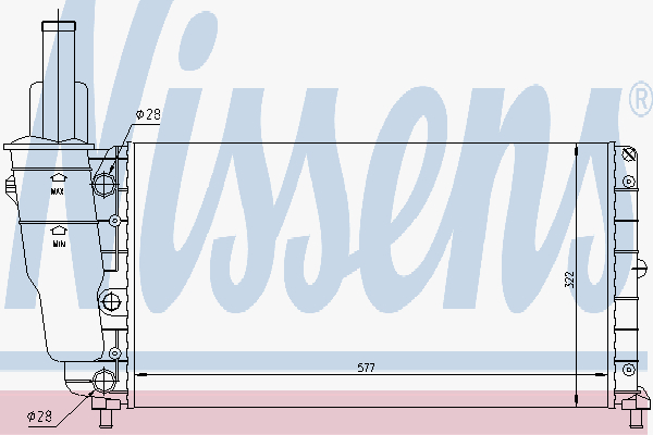 Radiator Fiat Punto 75 Mpi 9