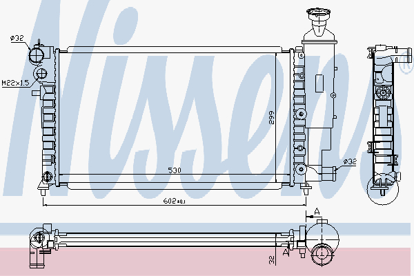Radiator Peugeot 106 Xr-Xt-Xsi