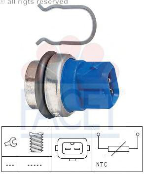 Kjølevæsketemperatursensor