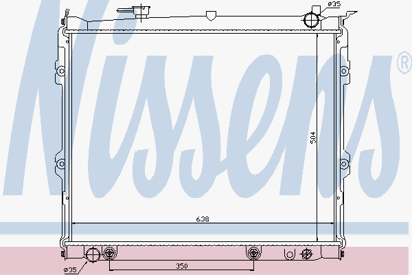 Radiator Mazda Mpv 3.0 I Lv12
