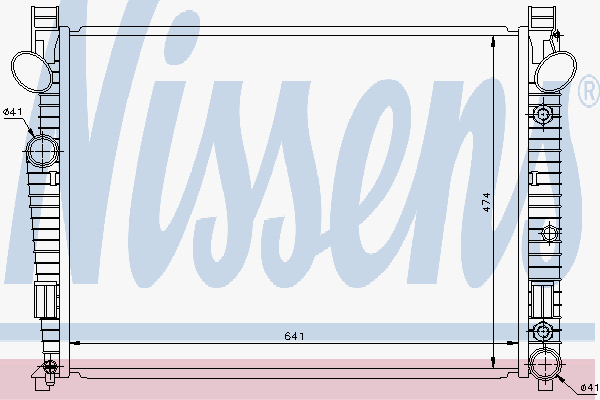 Radiator Mercedes W 220 S430-