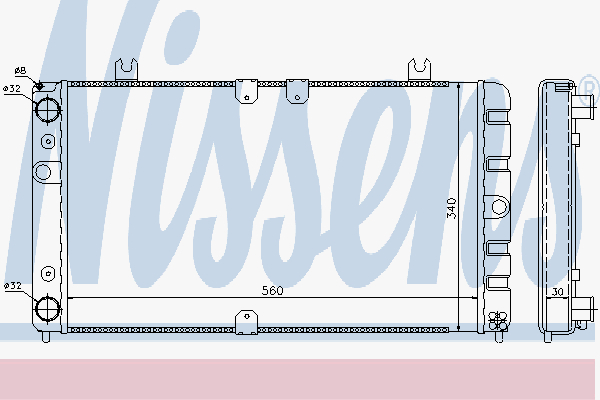 Radiator Lada Kalina 1119 1.4