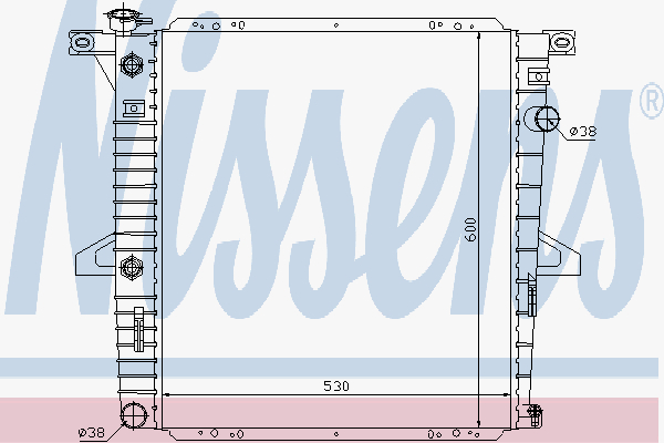 Radiator Ford Explorer 4.0 97-