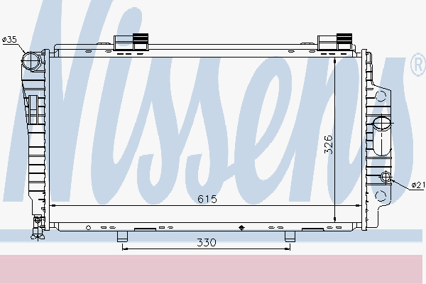 Radiator Mercedes Clk200-230 K