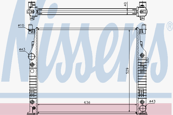 Radiator Mercedes Ml500 Aut 05