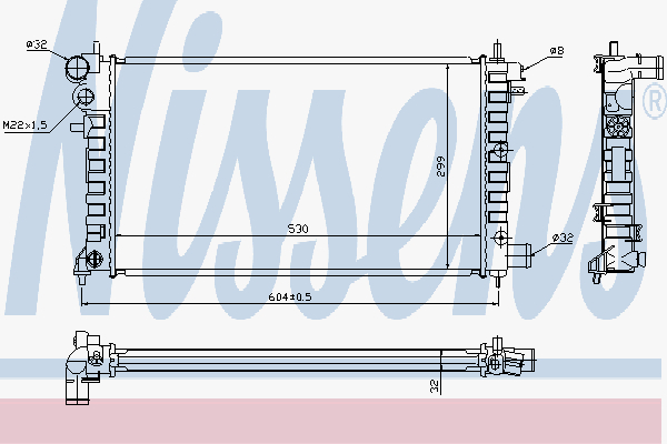 Radiator Peugeot 106 Xnd-Xrd-X