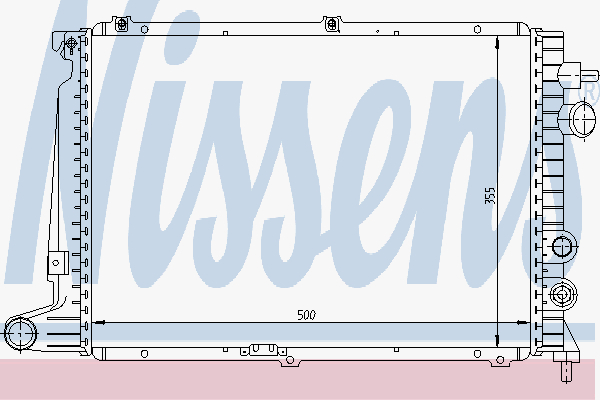Radiator Opel Vectra-Calibra T