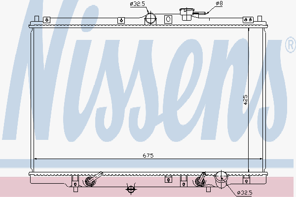 Radiator Honda Shuttle 2.2 96-