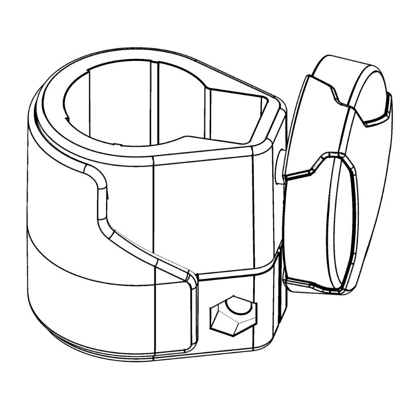 RØRKLEMME TIL STATIV - Ø35 MM