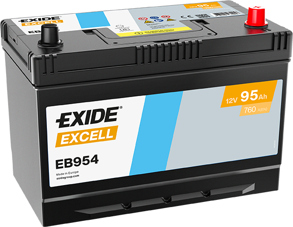 EXIDE BILBATTERI - 12V 95AH    SB1004.