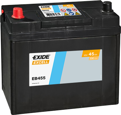 EXIDE BILBATTERI 12V 45AH     54524.
