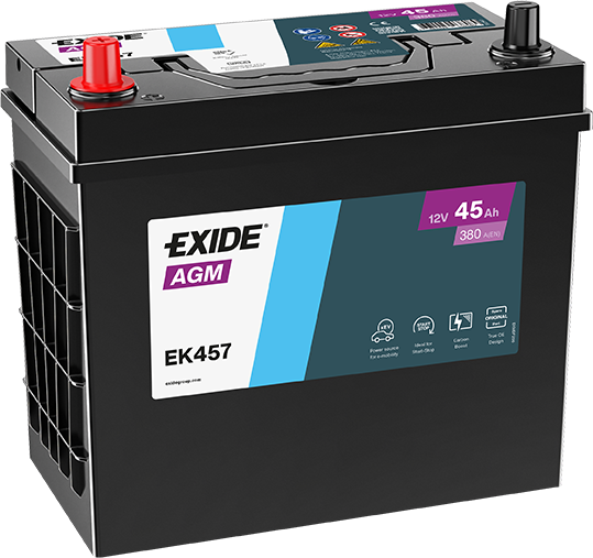 AGM BATTERI 12V 45AH