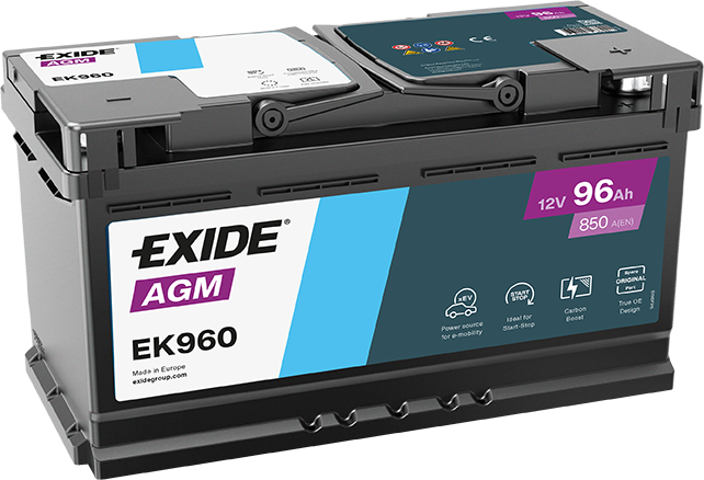 EK960 AGM BATTERI 12V 96AH