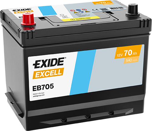 EB705 BATTERI 12V 70AH