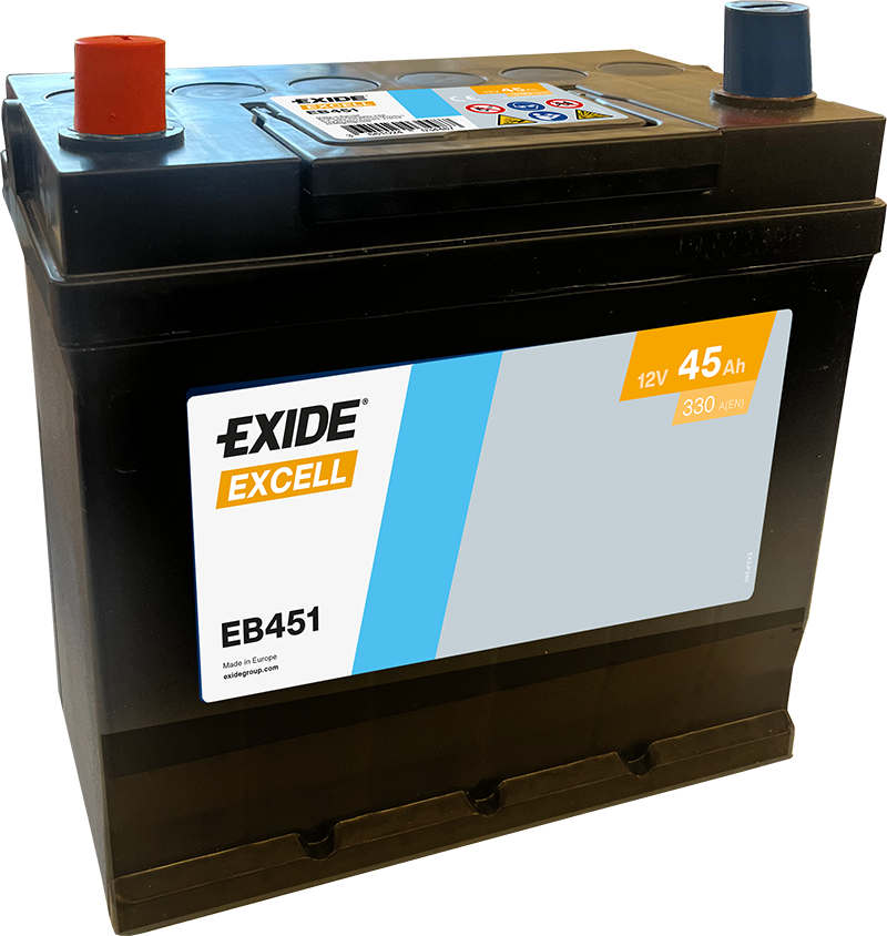EXIDE BILBATTERI 12V 45AH
