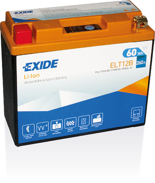 EXIDE MC LI-ION ELT12B