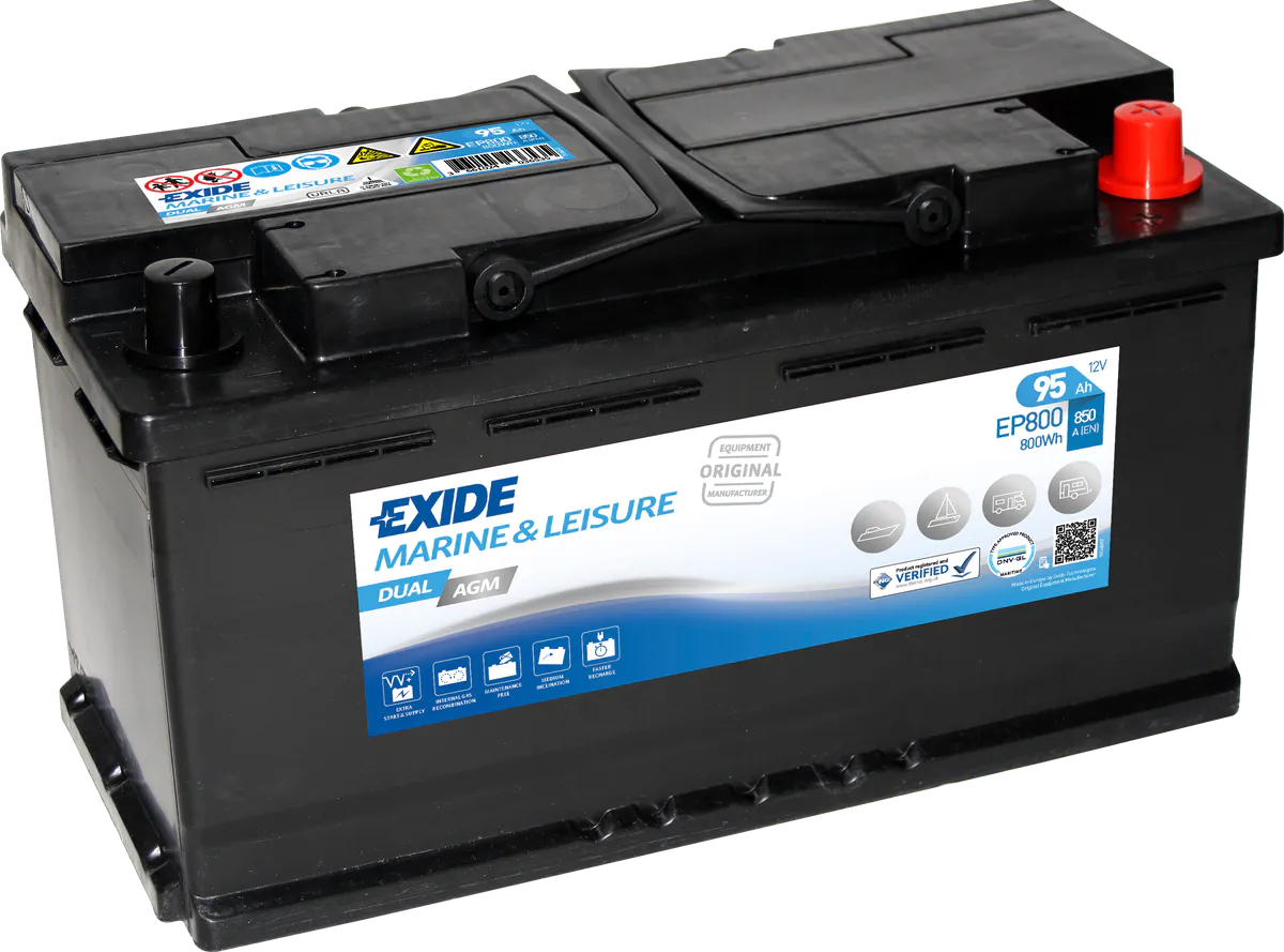 EXIDE BILBATTERI BOBIL EP800