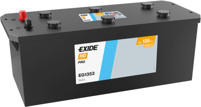 BATTERI HD  12V 135AH