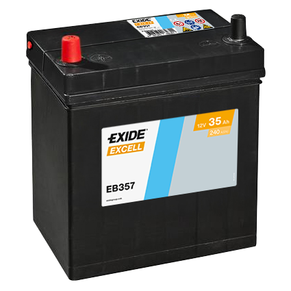EXIDE EB357 STARTBATTERI 35Ah