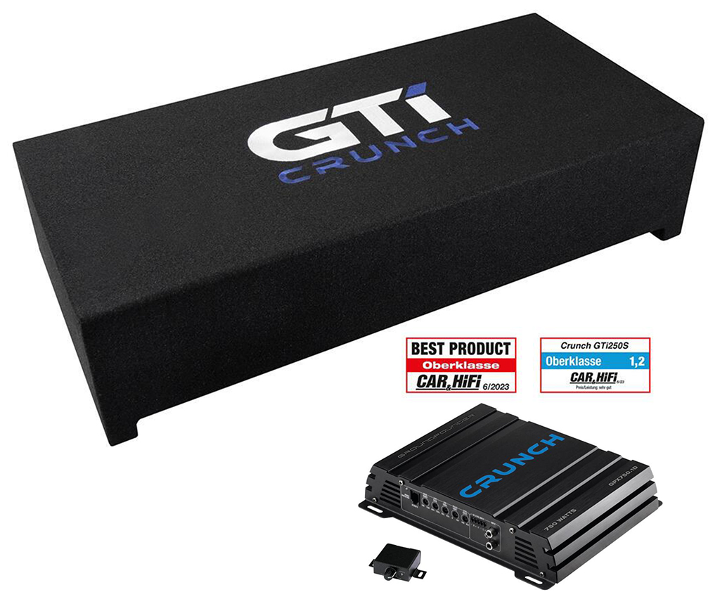 CRUNCH GTI250S + GPX750.1
