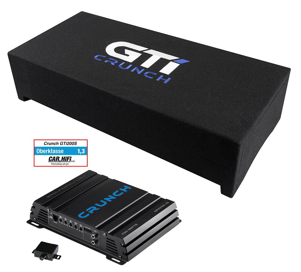 CRUNCH GTI200S + GPX750.1